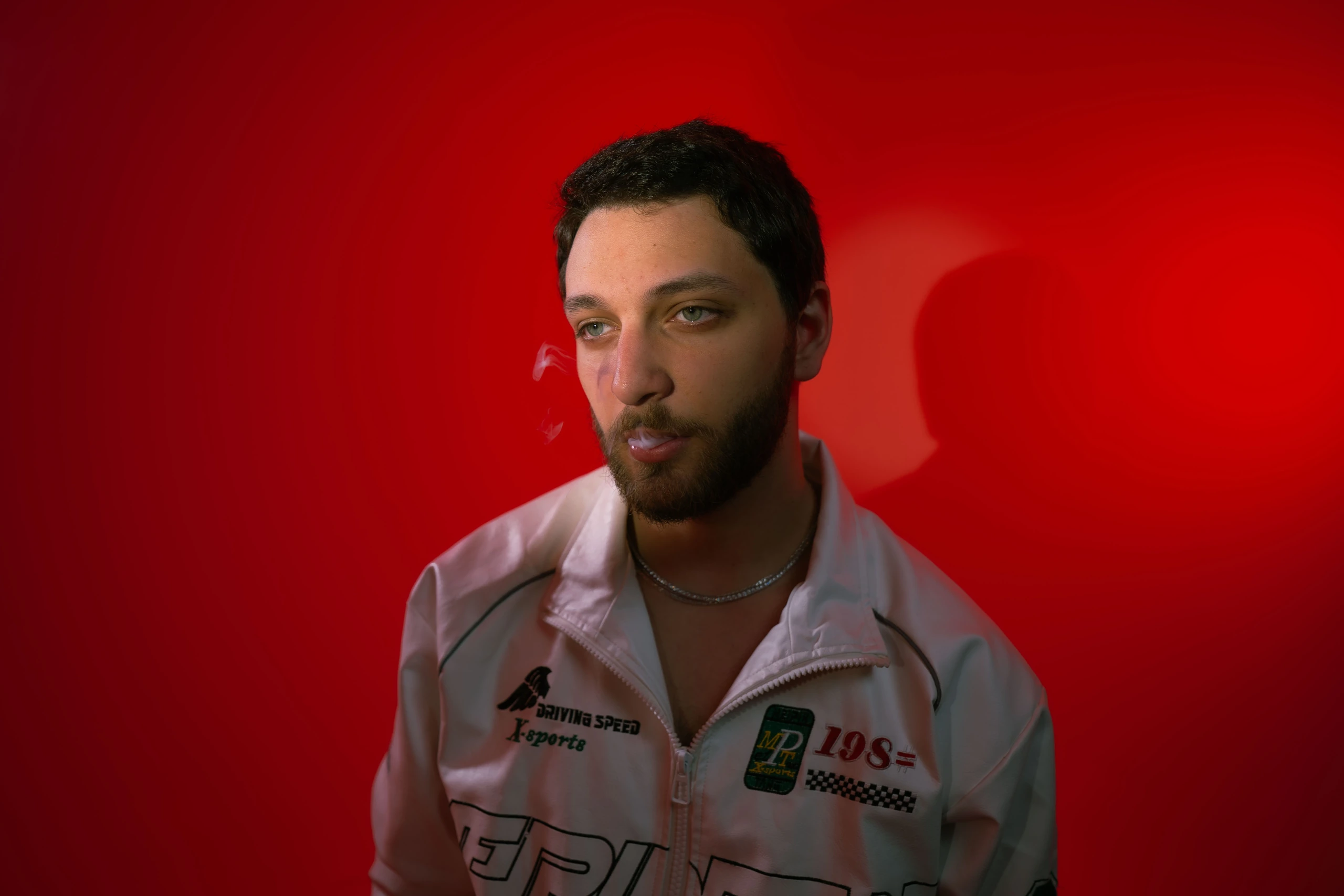 Studies in Light — Red light portrait